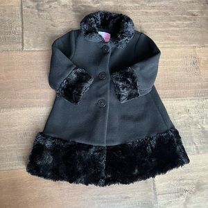 Fleece Dress Coat